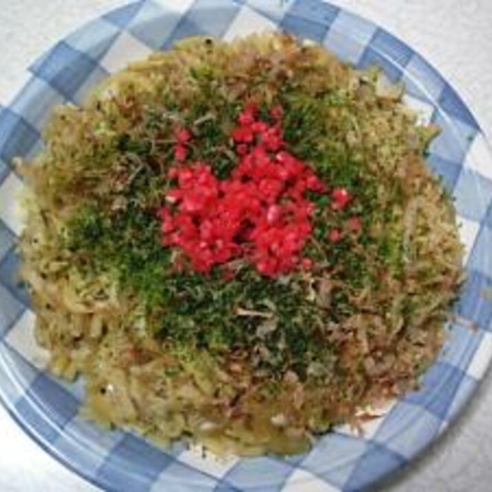 残りご飯で!そば飯♪